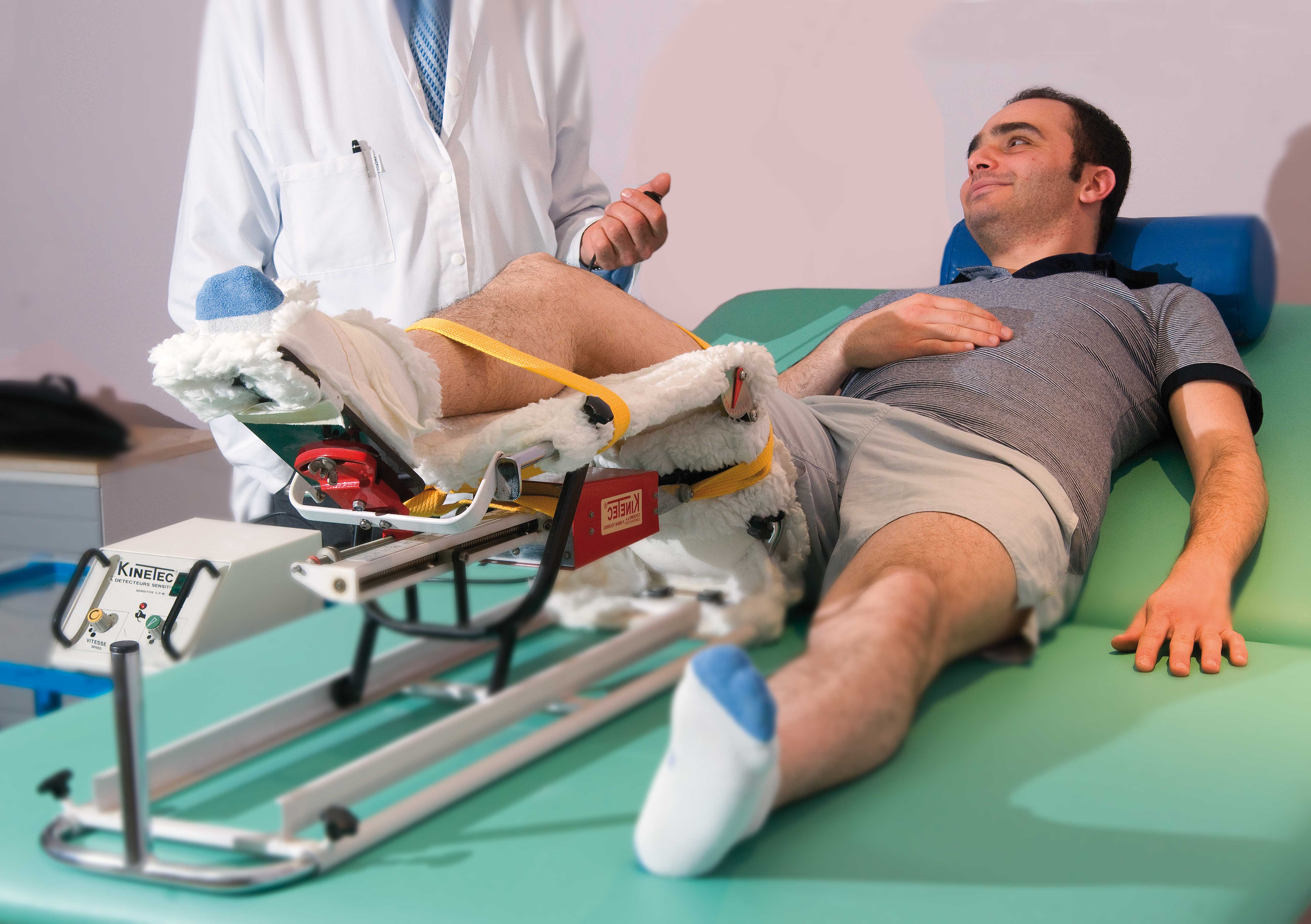 mobilisation du genou : centre sabri